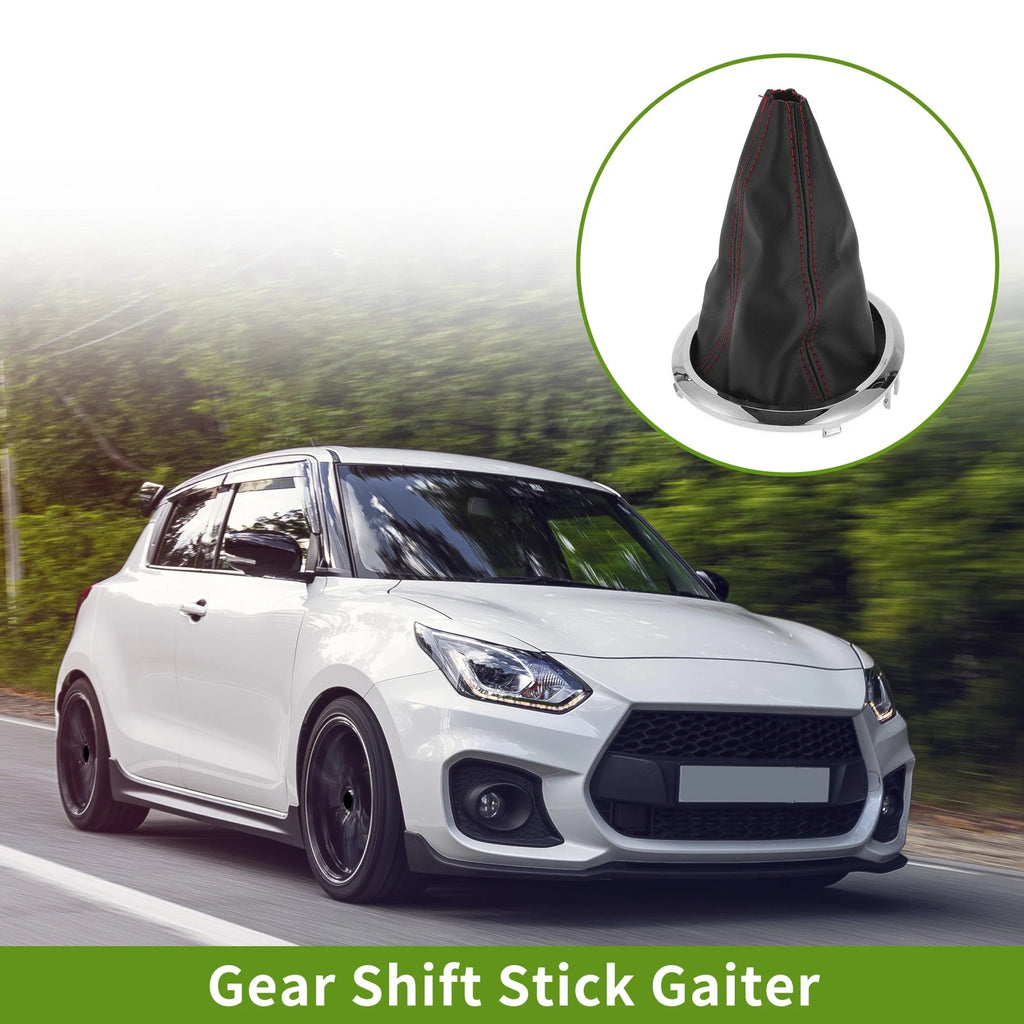 Chrome Gear Shift Stick Gaiter for Suzuki Swift (2005–2010)