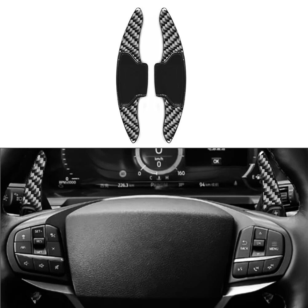 Steering Wheel Shifter Paddle Extension for Ford Explorer (2020–2023) Black