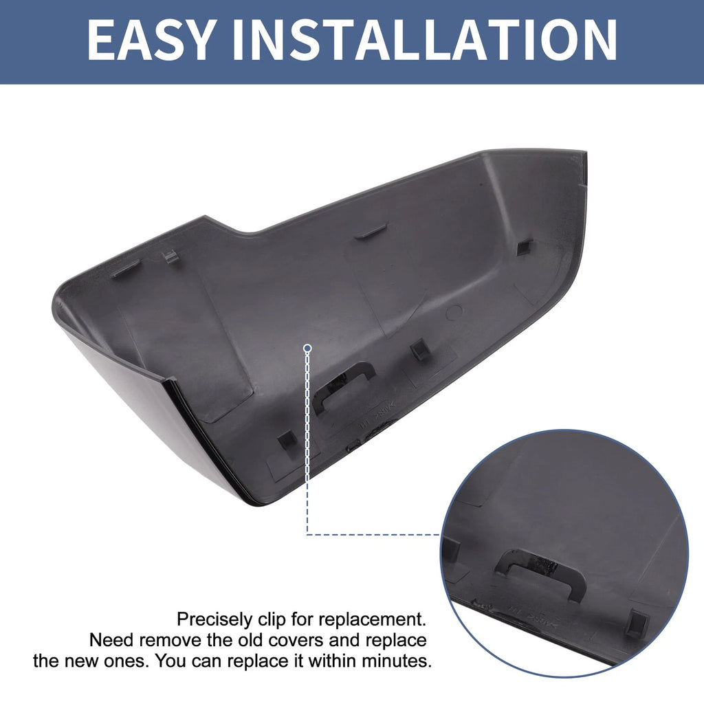 Left Driver Side Rearview Mirror Cover Cap for Chevy Traverse (2018–2024)