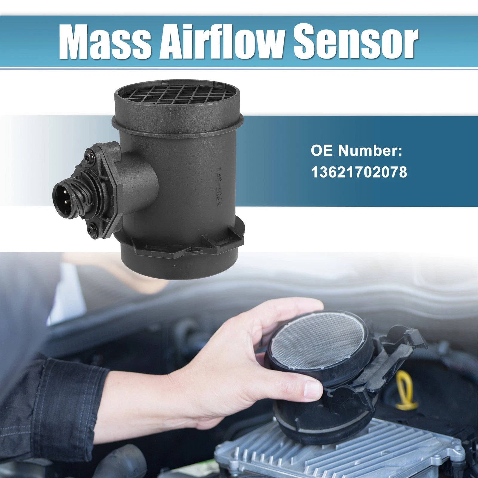 Mass Air Flow Sensor Meter Replacement for BMW 540i (2017–2020)