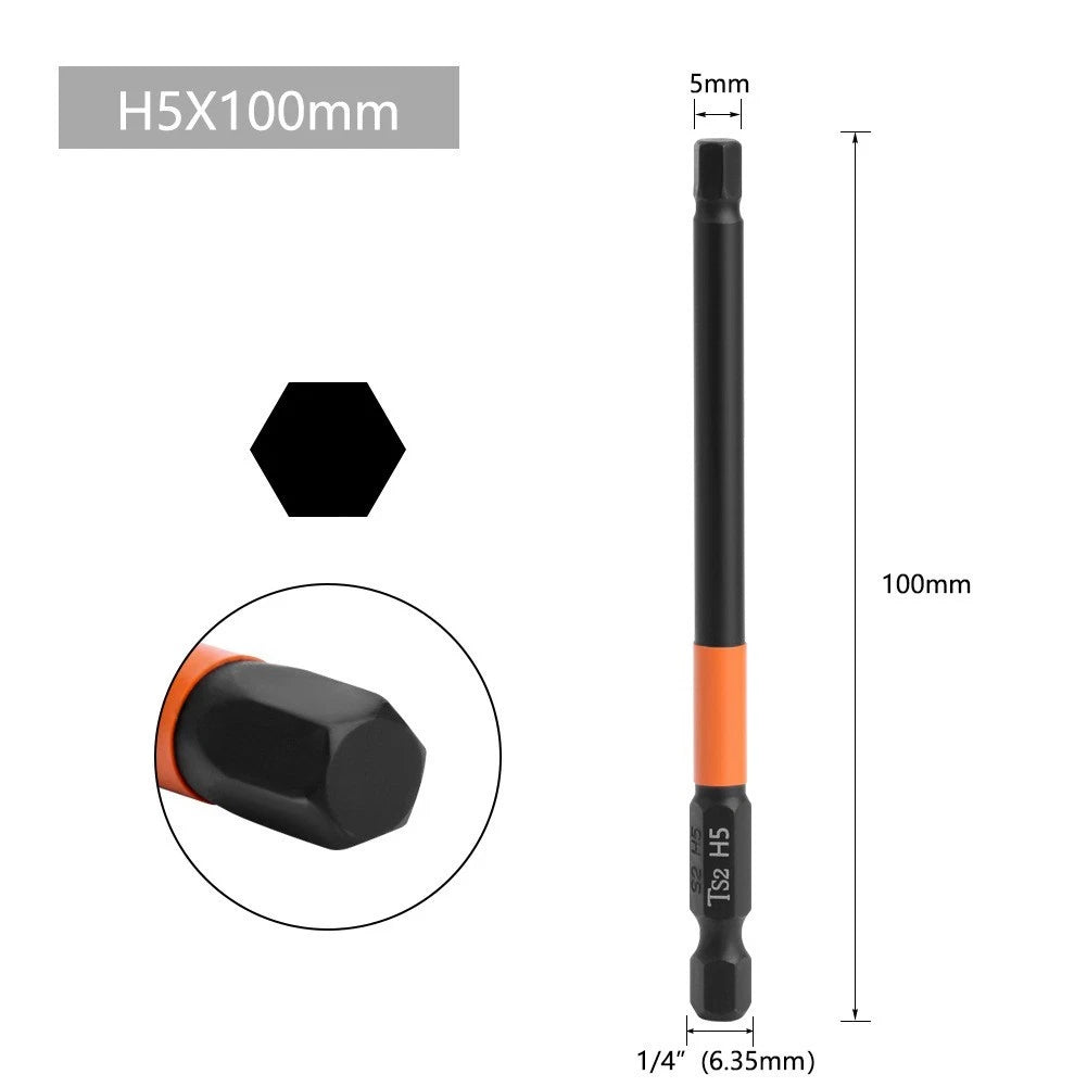1/4 Inch Hex Bit Screwdriver for Electric Drill