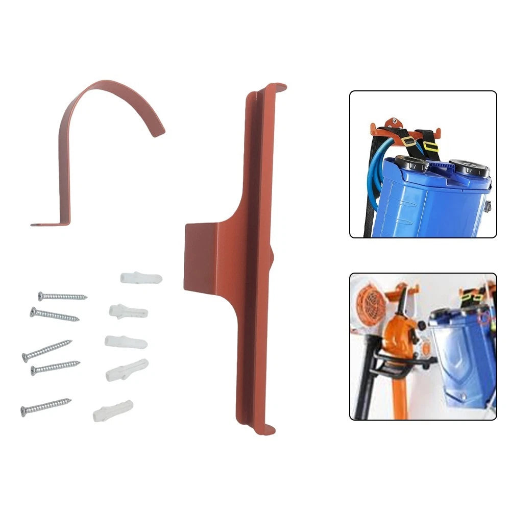 Set of 3 Heavy Duty Wall Mount Hooks for Garage Tools