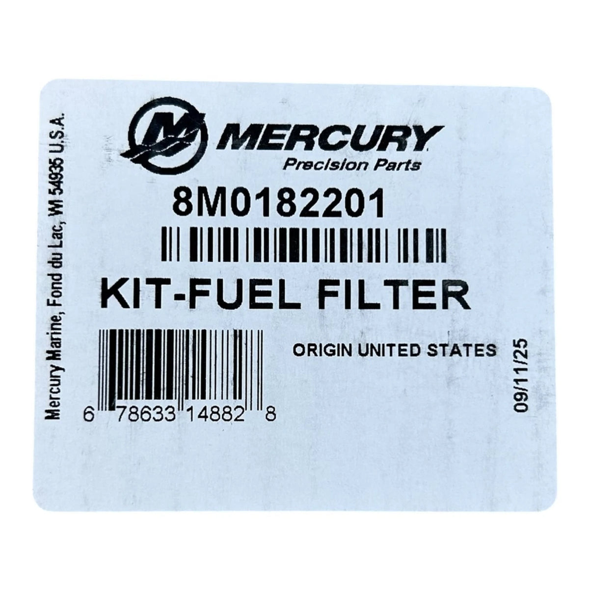 Marine Fuel Filter Kit Assembly for Mercury (8M0182201)
