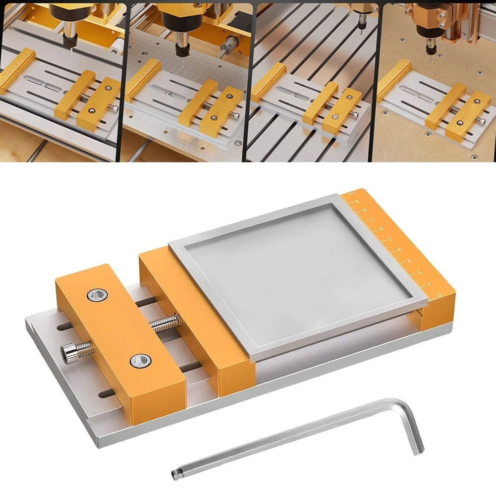 CNC Vise Worktable for Efficient Setup (No Year Range Provided)
