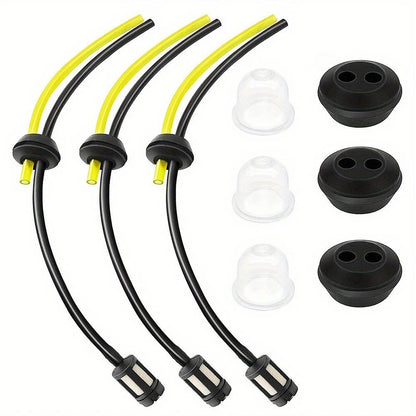 Complete Petrol Filter Kit for Lawn Mowers, Brush Cutters, Chainsaws
