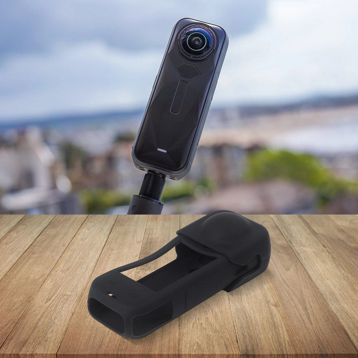 Case for Insta360 X5 Action Camera (2015–2023) Soft Silicone with Lens Cover