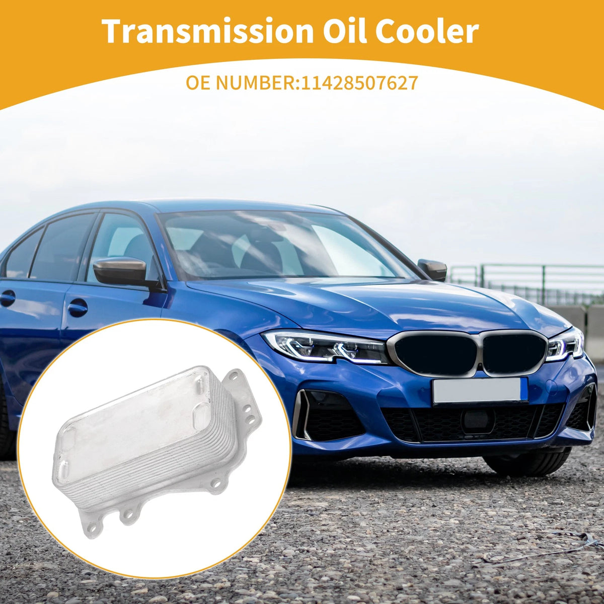 Engine Oil Cooler for BMW X3 2010–2017 for BMW 328d Transmission Cooler