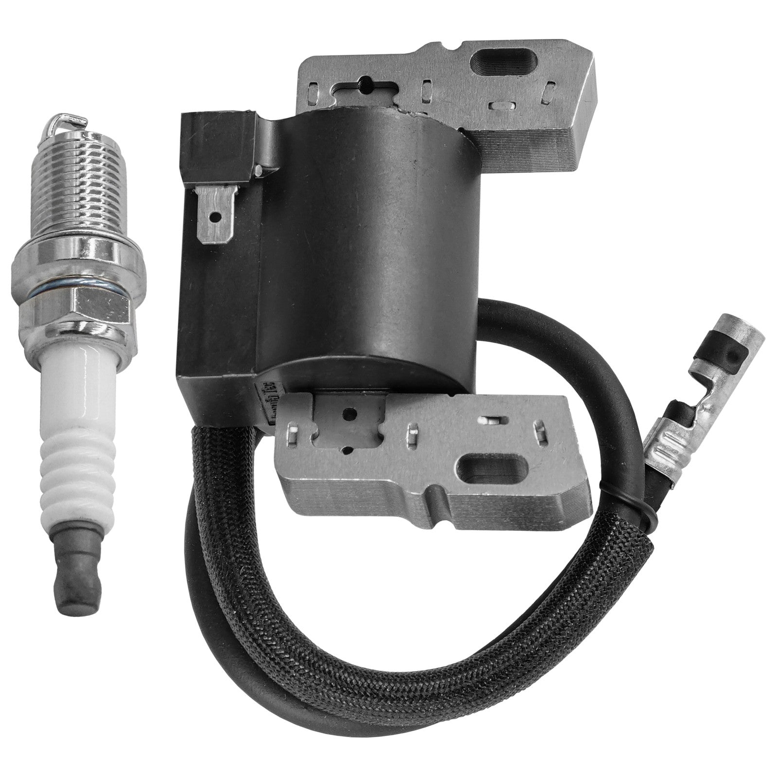 Ignition Coil with Spark Plug Replacement for John Deere Sabre 15.538GS (2009–2018)
