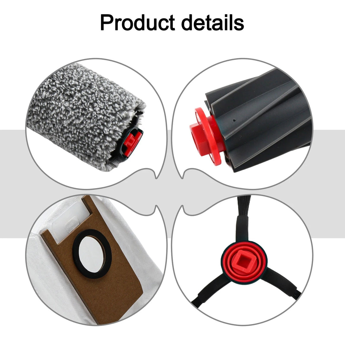 Accessory Kit for eufy Omni S1 Pro with Brushes and Filters