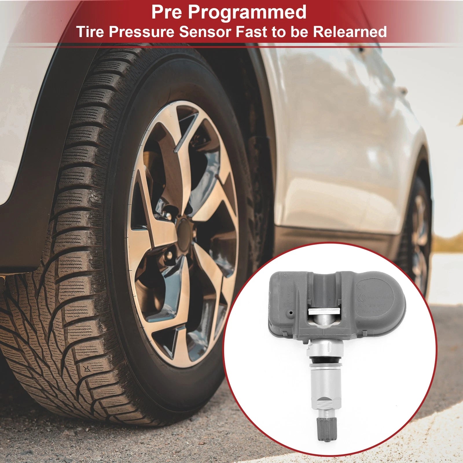 Tire Pressure Sensor Replacement for Mercedes-Benz GL350 GL450 GL550 (2010–2015)