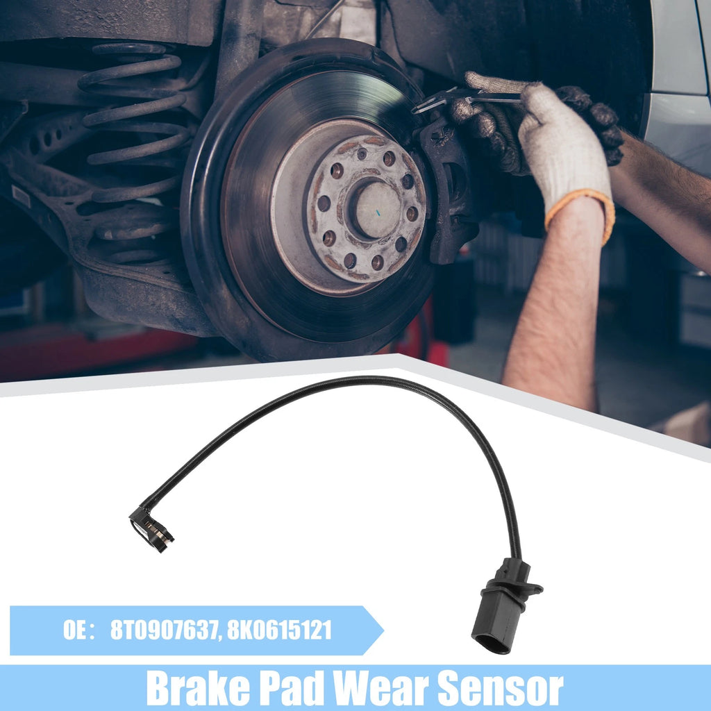 2pcs Front Brake Pad Wear Indicator Sensor for Audi A4 A5 A6 Q5 (2005–2015)