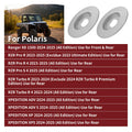 2X Rear Brake Rotor 1914169 for Polaris RZR Pro S 4 (2023–2025) RZR Turbo R 4 (2023–2024)