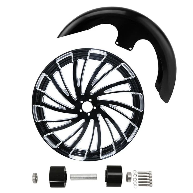 Front Fender Wheel Rim for Harley Touring ABS (1997–2021) 23"x3.5"