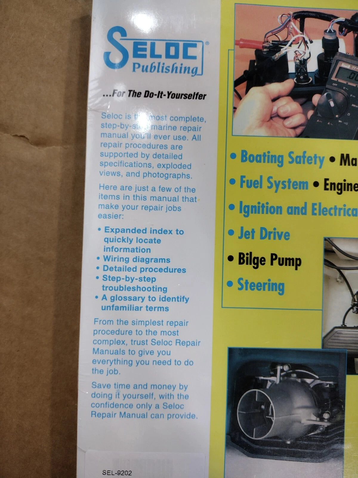 Seloc 9202 Service Manual for Kawasaki PWC (1992–1997)