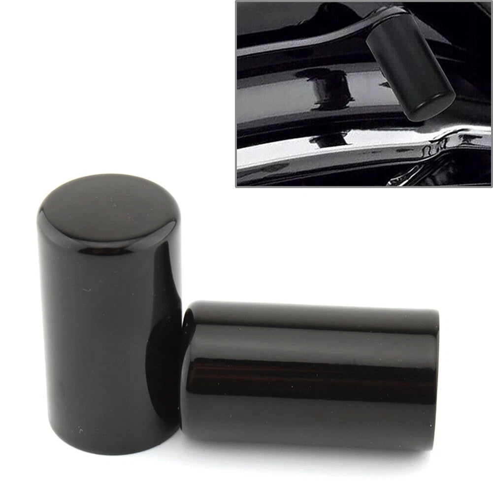 2Pcs Docking Hardware Point Covers Kit for Harley Touring FLHX (2009–2023) Black