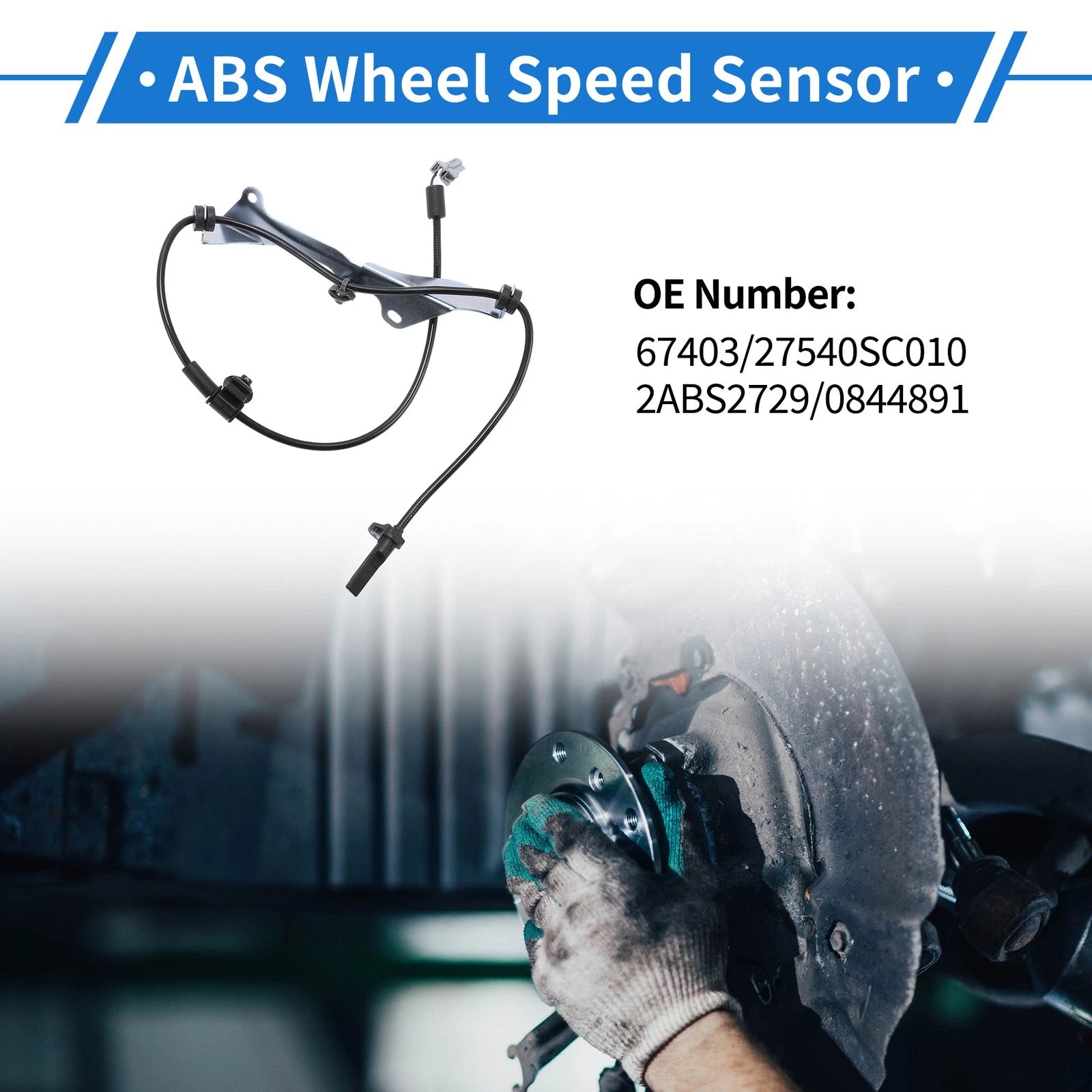 ABS Wheel Speed Sensor Replacement for Subaru Forester (2005–2010)