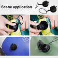 2X Inflatable Boat Air Valve Cap ABS Plastic Leak Proof