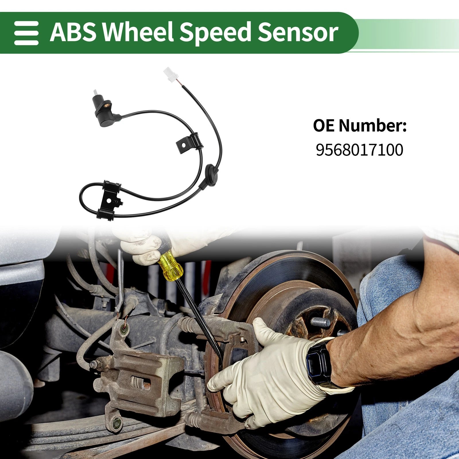 ABS Wheel Speed Sensor for Hyundai Matrix 2001–2010