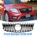 Front Upper Bumper Grille Grill Replacement for Mercedes-Benz GLK280 (2009–2012)
