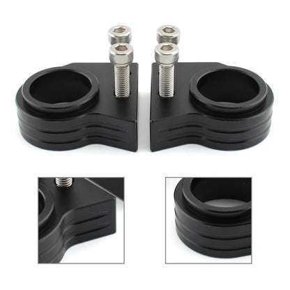 2X Handlebar Riser Bar Lift Clamp Adapter for Kawasaki ZZ-R600 (1990–2007)