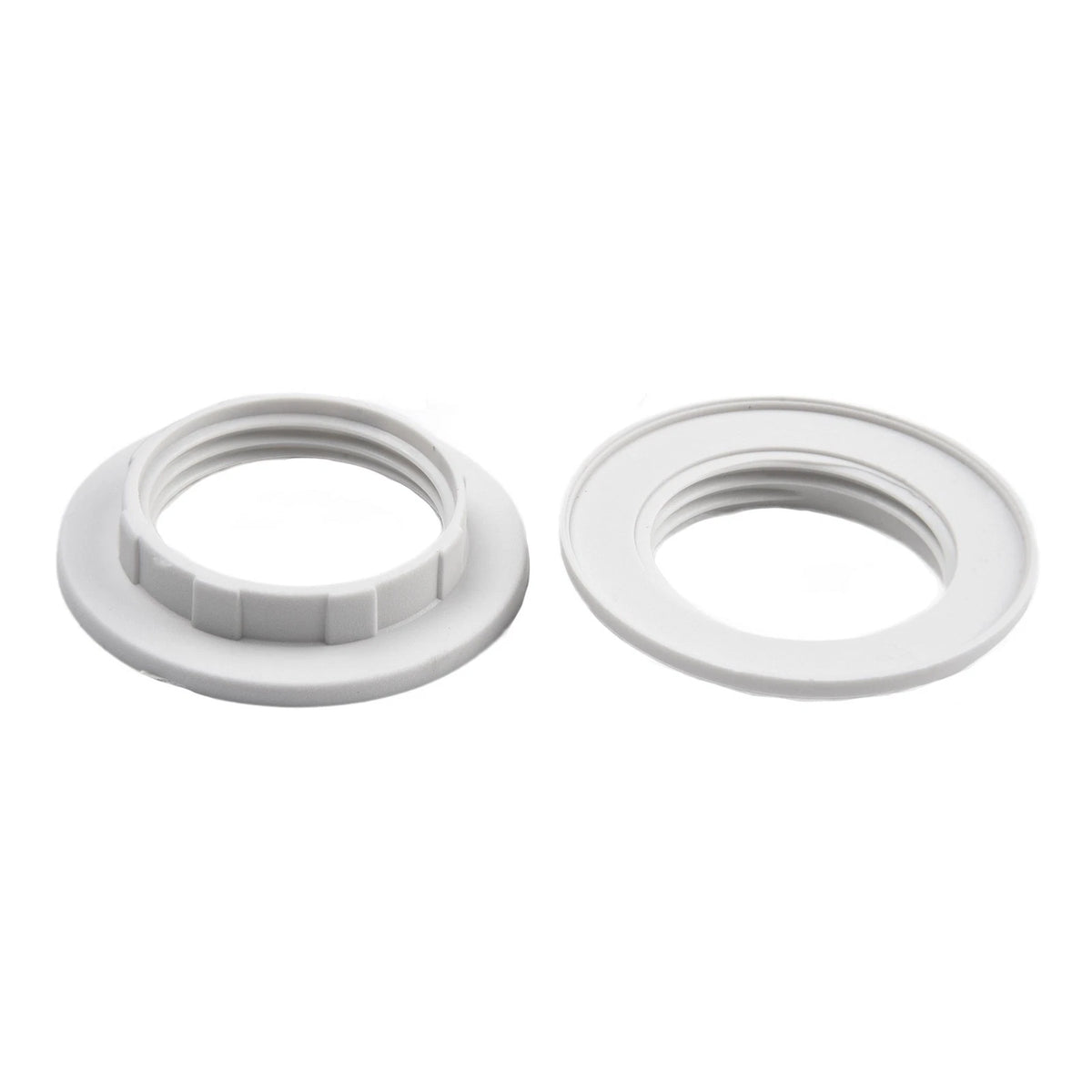 2Pcs Lampshade Collar Ring for E27/E14 Bulbs