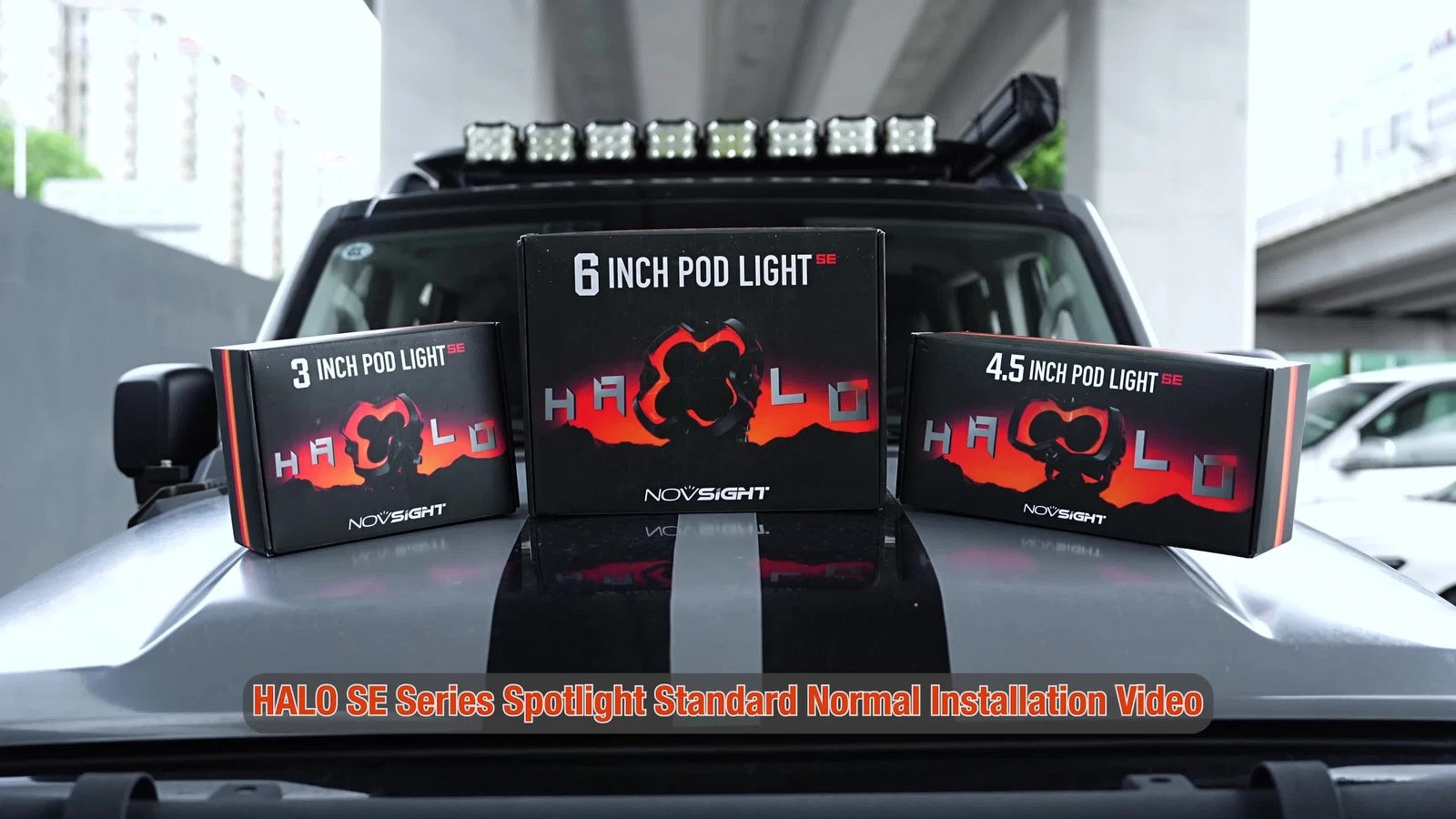 2X 4.5'' LED Work Pod Light for Jeep SUV (Offroad)