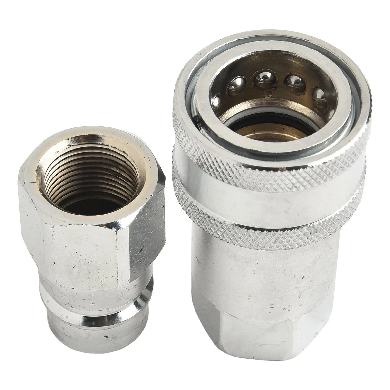 Robust Carbon Steel Hydraulic Coupling M18x1 5mm Female Threaded Fitting