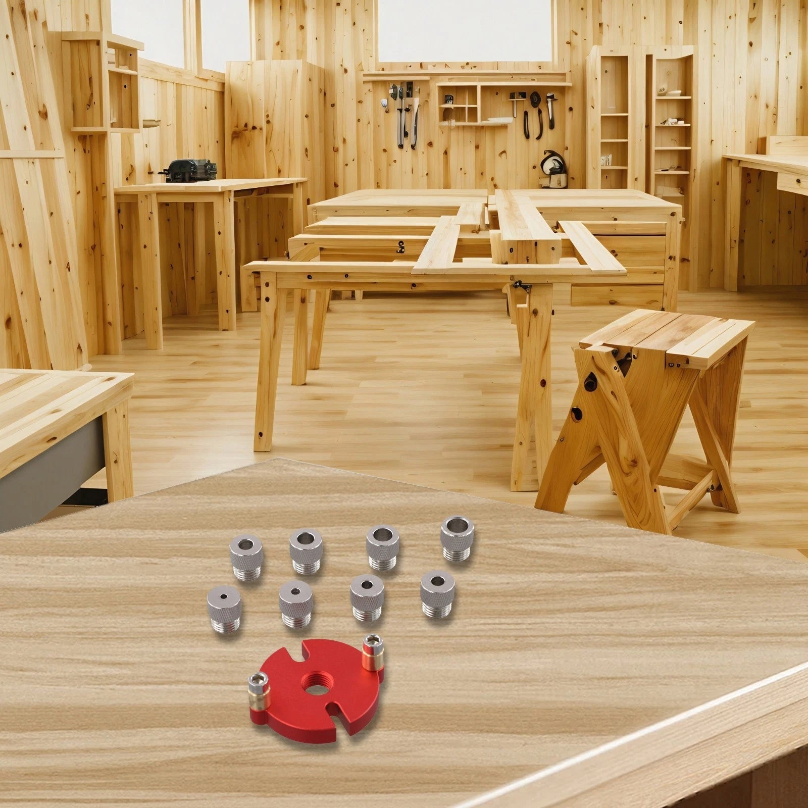 Vertical Hole Drilling Tool for Accurate Centerline Alignment