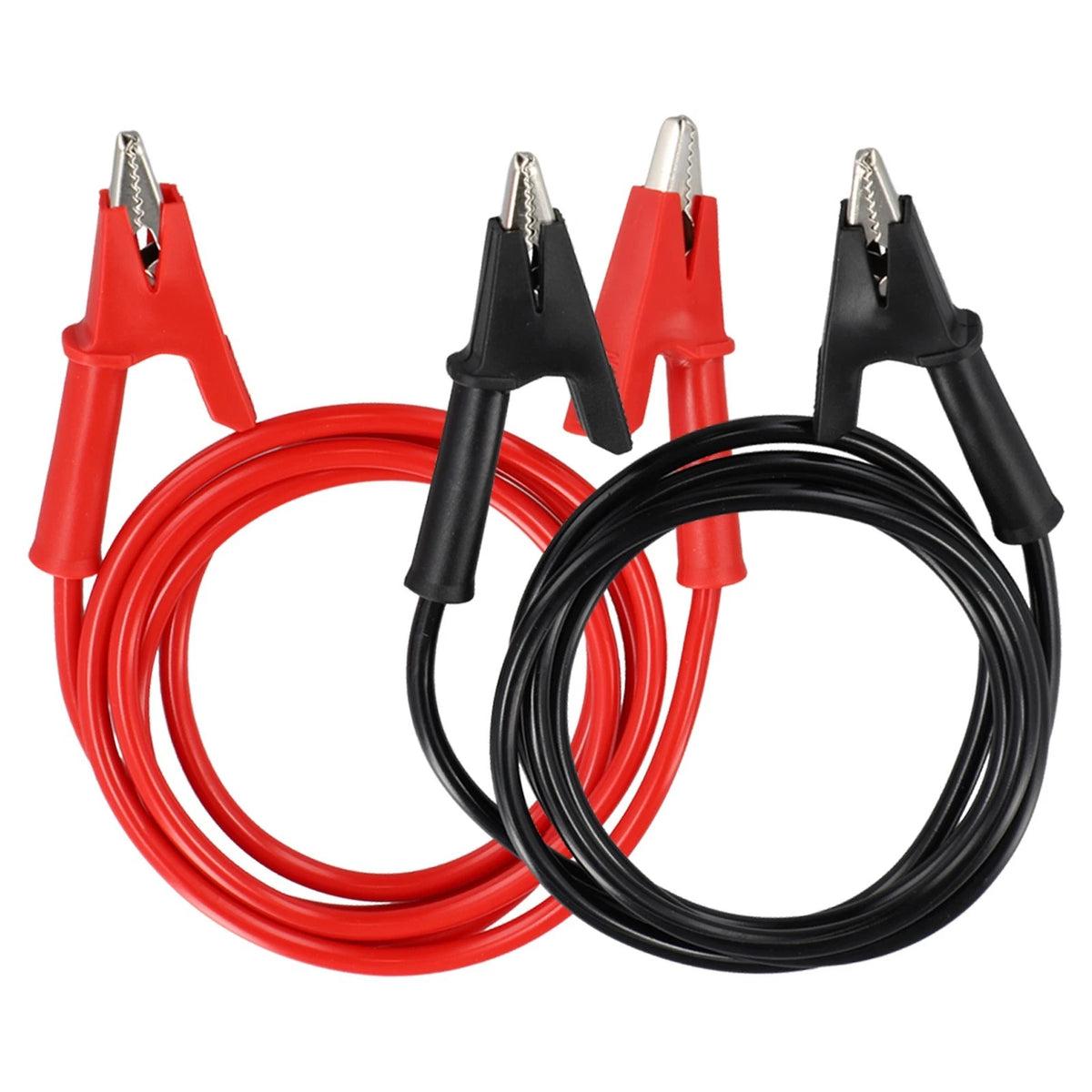 2X 15A Test Leads for Automotive Use (39.60" Clips with Copper Clips)