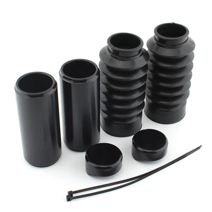 Front Fork Cover Tube Cap Kit Protector For Harley Breakout FXBR FXBRS 2018-2024