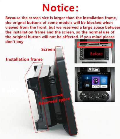 10.1" Android Car Stereo GPS Navigation for Jeep Wrangler Patriot (2011–2023)