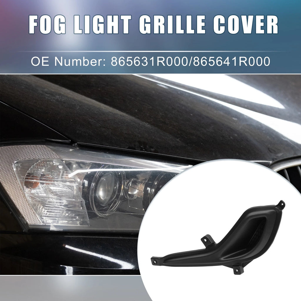 Front Left Right Side Fog Light Grille Cover Trim for Hyundai Accent (2012–2017)