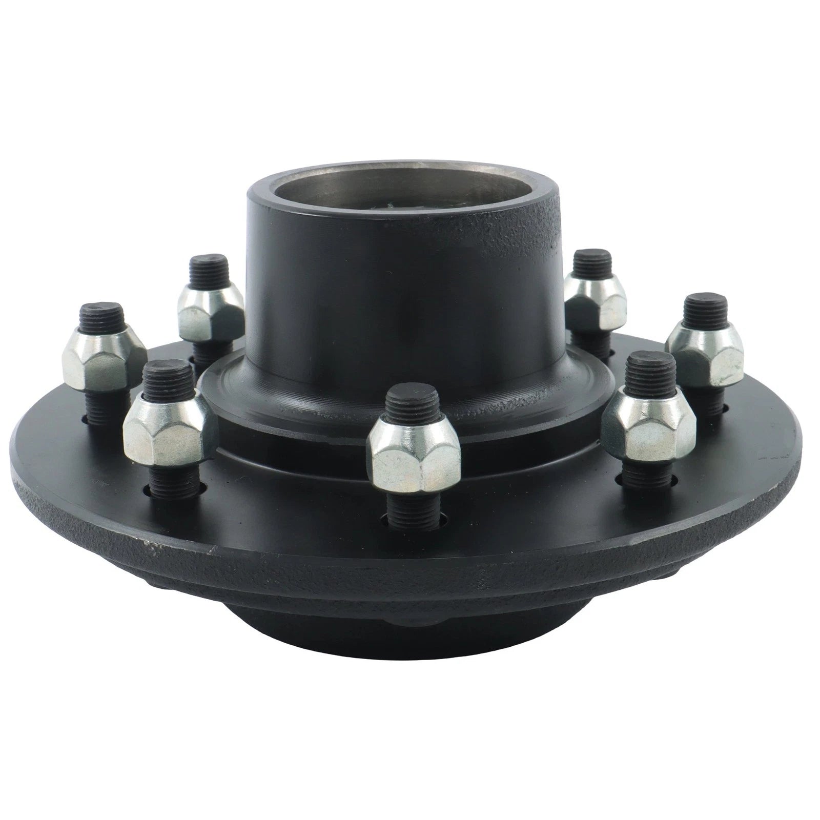 Spindle Hub Kit for Trailer 8 On 6.5' (1/2" Studs, Pre-Assembled, Pre-Lubricated)