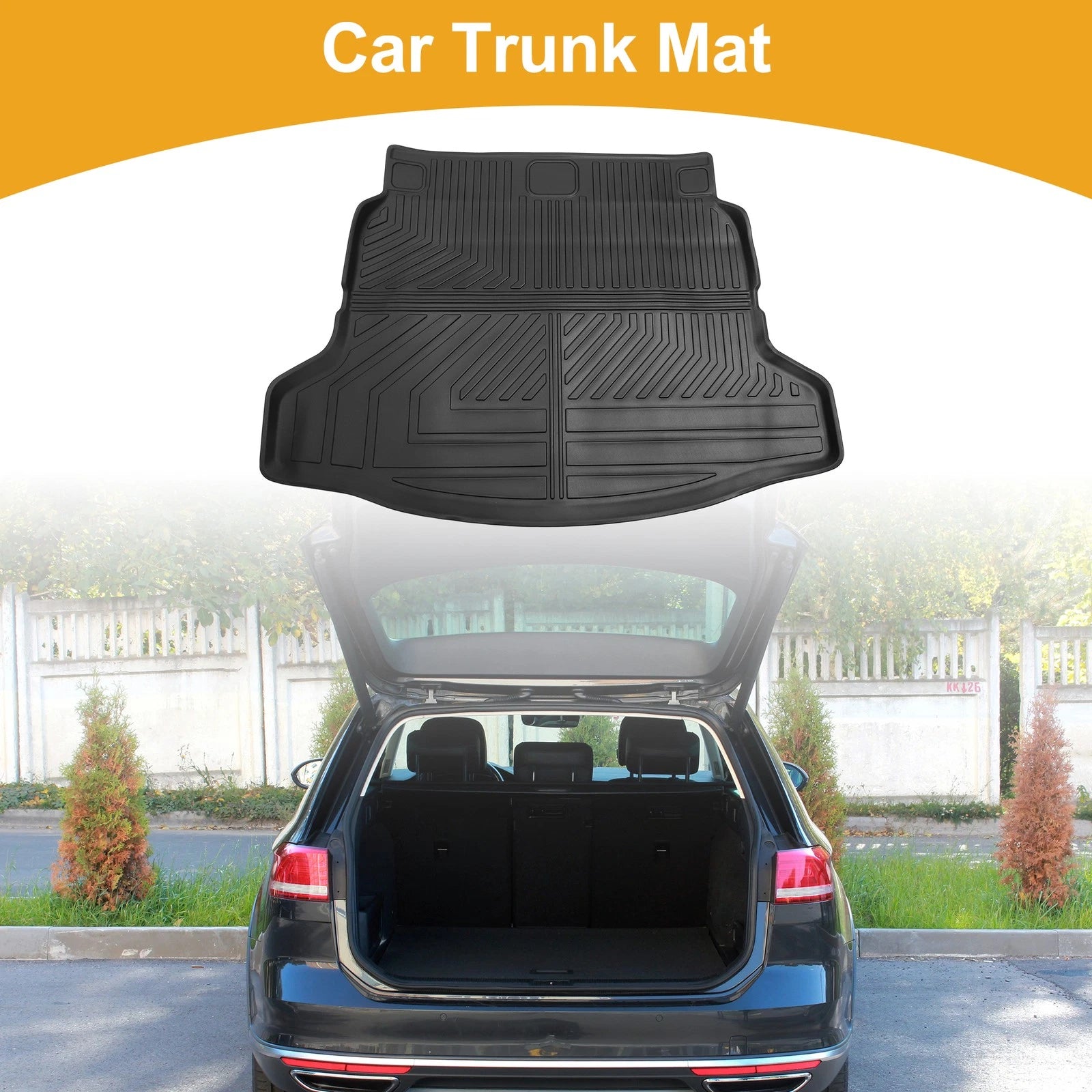 Cargo Liner Rear Trunk Mat Replacement for Honda Civic (2022–2024) TPE