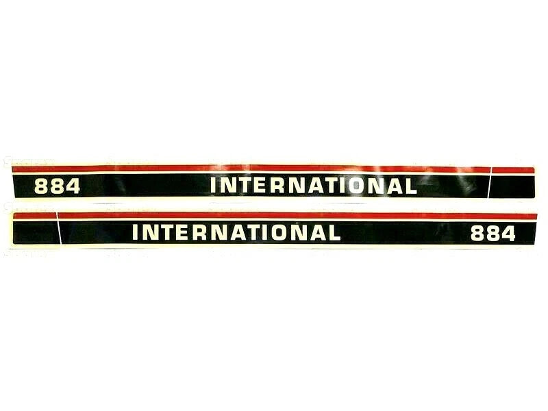 Decal Set for International 884 Tractors