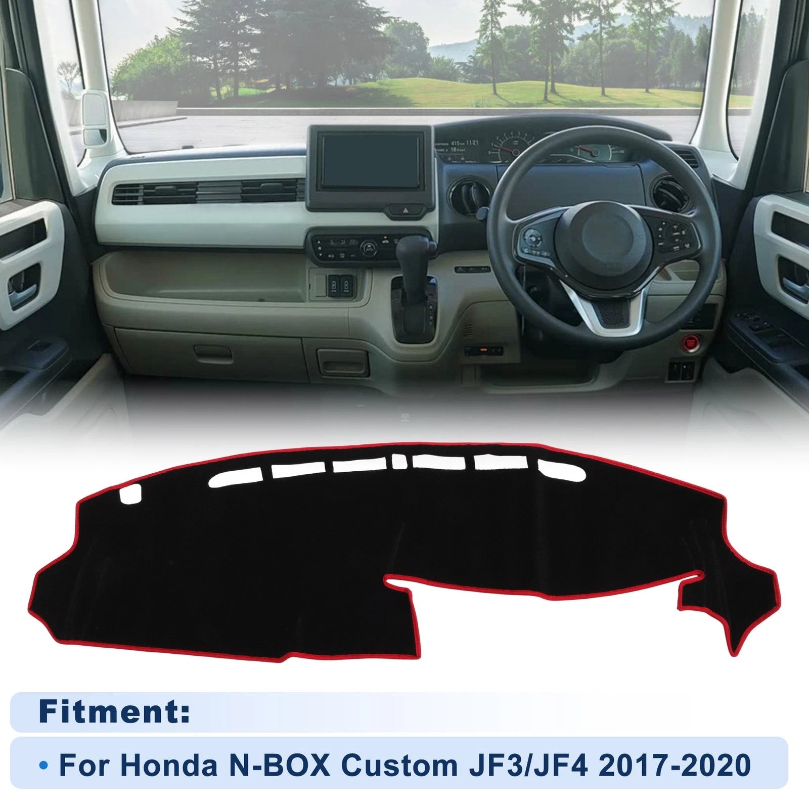 Dash Cover for Honda N-BOX Custom JF3/JF4 (2017–2020) Polyester