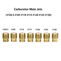 7pcs Carburetor Main Jets for Honda GX160 GX200 (#102.5, 105, 110, 115, 120, 125, #130)