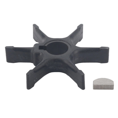 Water Pump Impeller & Key for Suzuki Outboard 9.9-28 HP 17461-93004