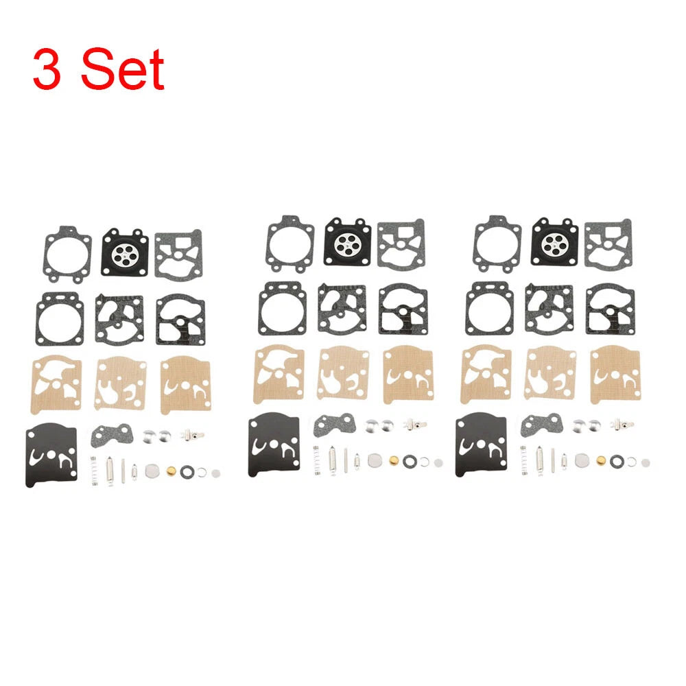 3Set Carburetor Carb Repair Kit For Echo CS3000 CS301 CS320T CS3400 CS341 CS3450
