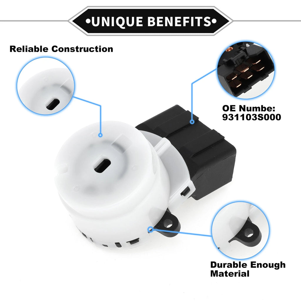 Ignition Starter Switch Replacement for Hyundai Elantra Kia Rio (2010–2016)