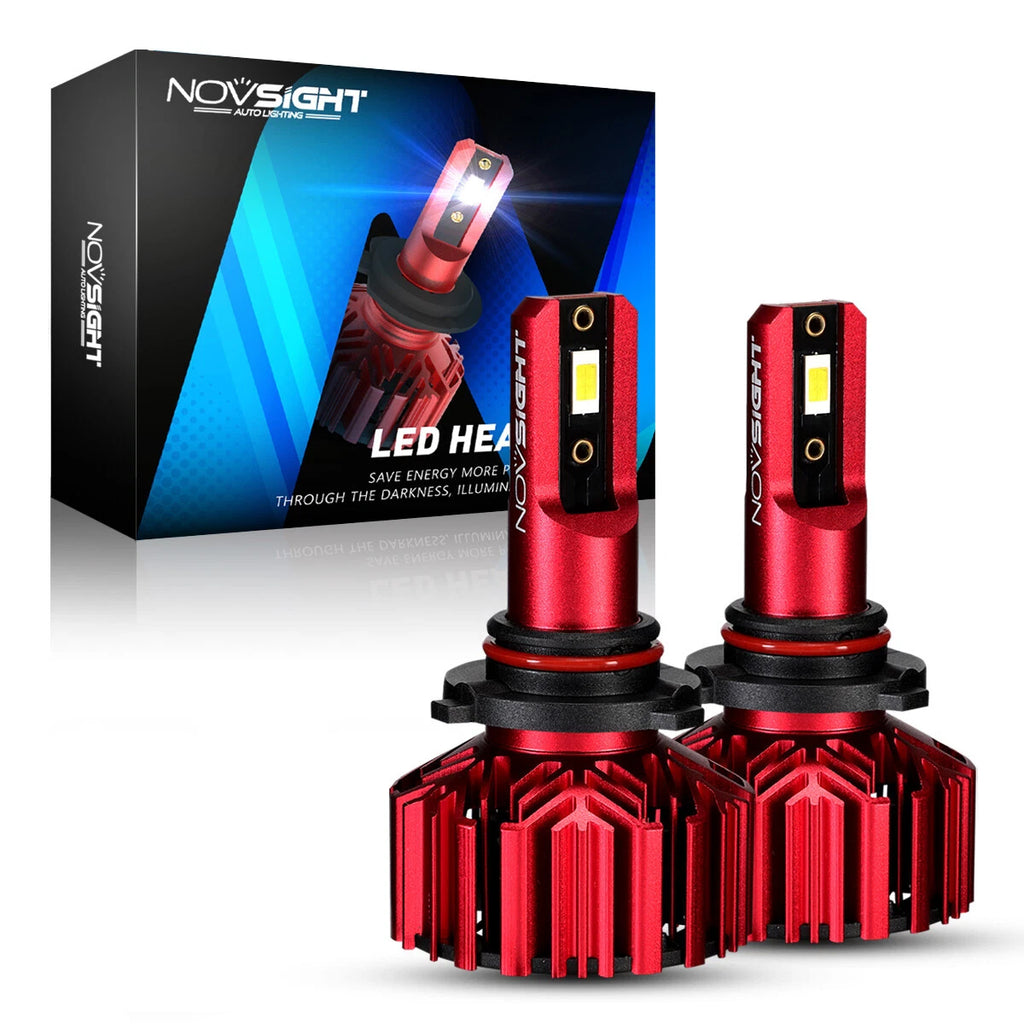 2X 9005 HB3 LED Headlight Bulbs for