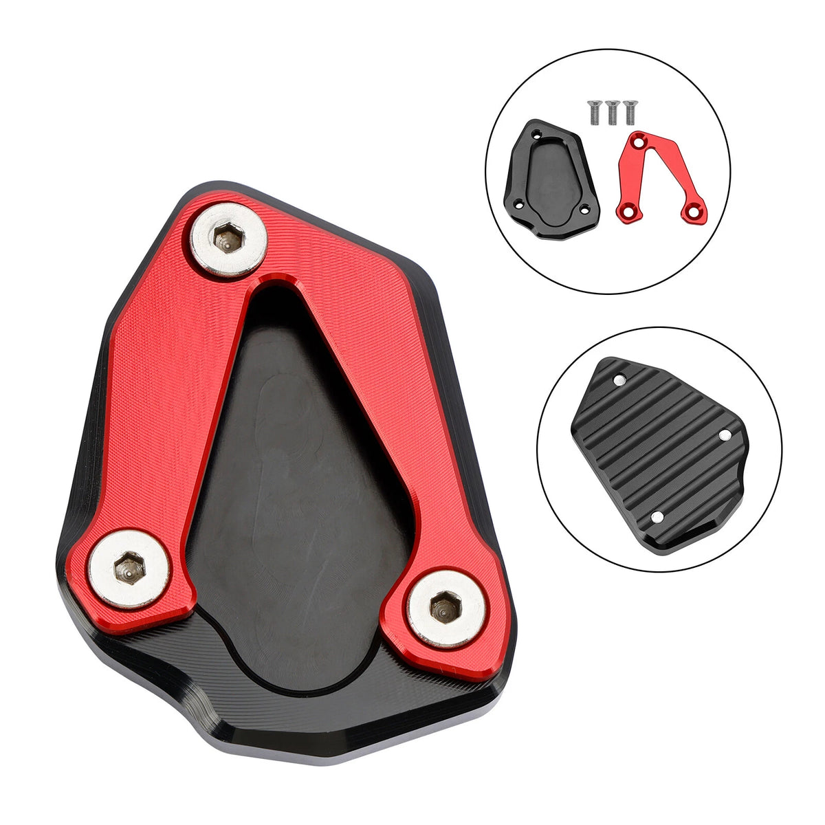 Kickstand Enlarger Plate Pad for BMW S1000RR (2020–2023) a9
