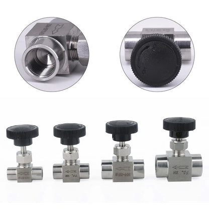 304 Stainless Steel Needle Valve for Automotive Applications