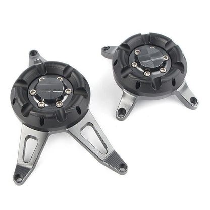 2X CNC Engine Stator Slider Protector Cover Guard for Honda CB650F (2014–2018)
