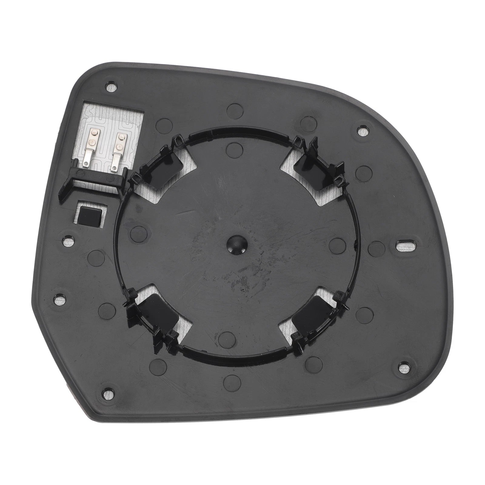 Left Side Heated White Mirror Glass for Dacia Dokker (2012–2020)