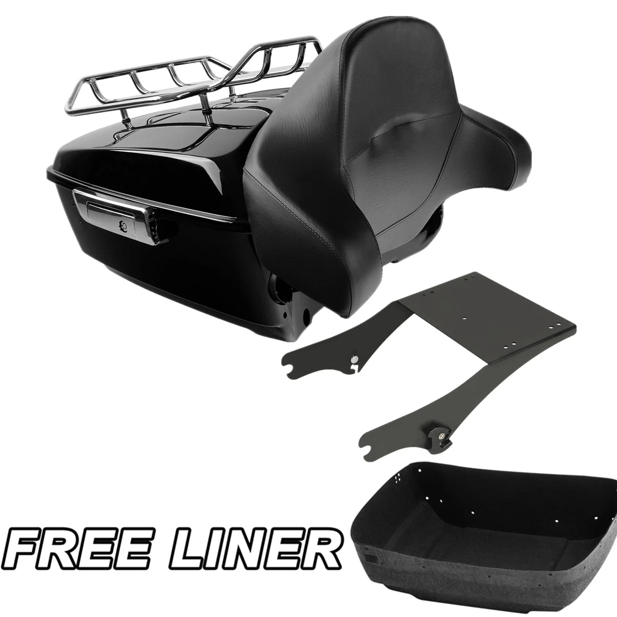 Trunk Pad Mount Rack for Harley Touring Electra Glide (1997–2008)