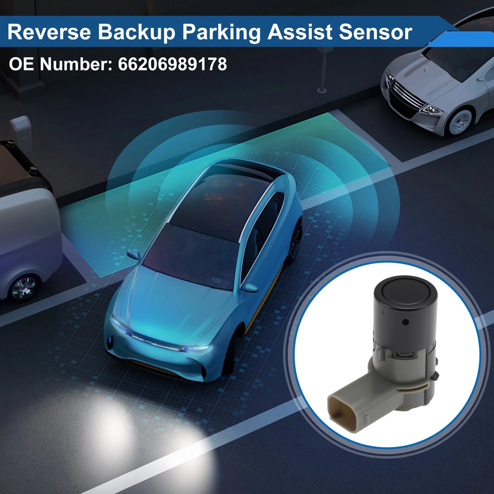 Reverse Backup Parking Sensor for BMW 750Li (2006–2008) No.66206989178