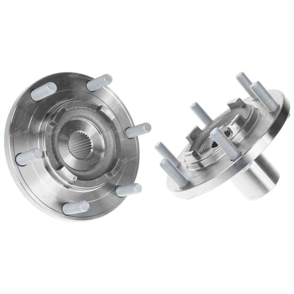 2X Front Wheel Bearing Hub Assemblies for Mazda BT50 B3000 (2006–2010)