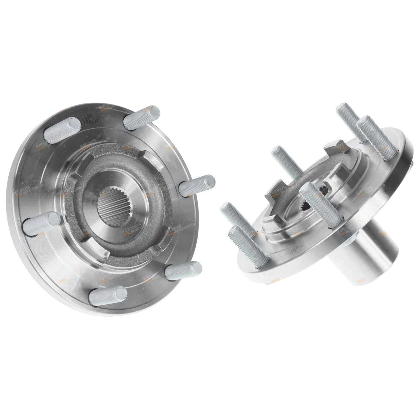 2X Front Wheel Bearing Hub Assemblies for Mazda BT50 B3000 (2006–2010)