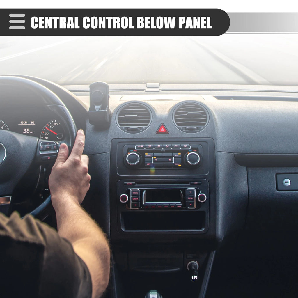 Center Control Panel Cover Trim for Honda Ridgeline (2017–2023) Black